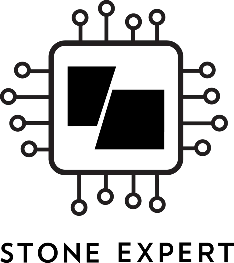 Stone Expert logo with favicon nodes