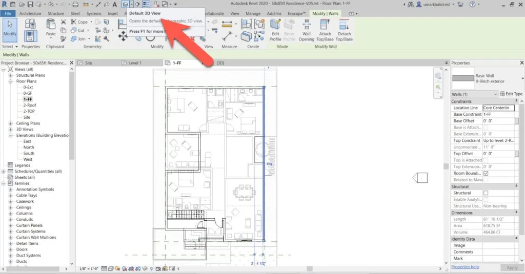 Revit 3d 10